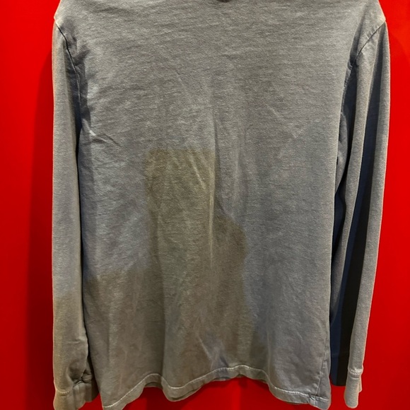 OshKosh B'gosh Blue Long Sleeve Henley Shirt - Picture 4 of 6